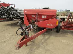 498.  543-1430, GEHL 1410 TANDEM AXLE MANURE SPREADER, UPPER BEATER, ENDGAT