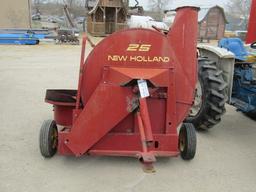 514. 477-1438, NEW HOLLAND # 28 FORAGE BLOWER, TAX / SIGN ST3