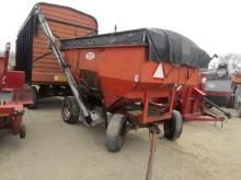 461. 210-289, FICKLIN GRAVITY BOX WITH 14 FT. +/- HYD. DRILL FILL AUGER, TA