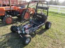 116. VERF-DOG GO CART WITH 6 HP. GAS ENGINE, RUNS GOOD