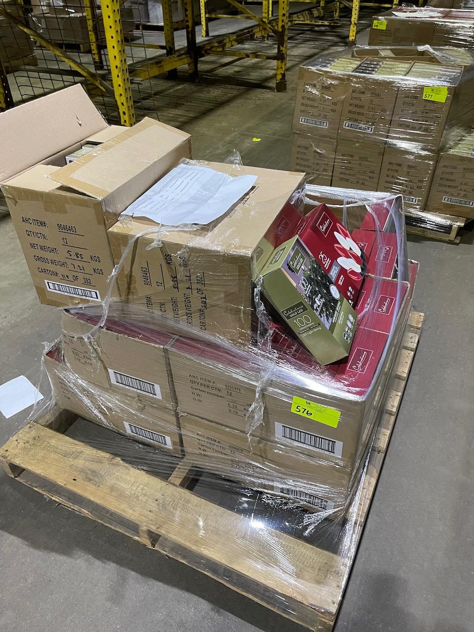 Pallet of MERCHANDISE - Lighting & Electrical