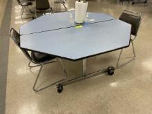 Table - 5' Folding Rollaway Octagon Fold-N-Roll 29"