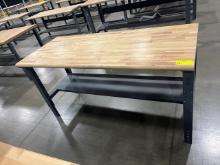 Butcher Block Work Bench