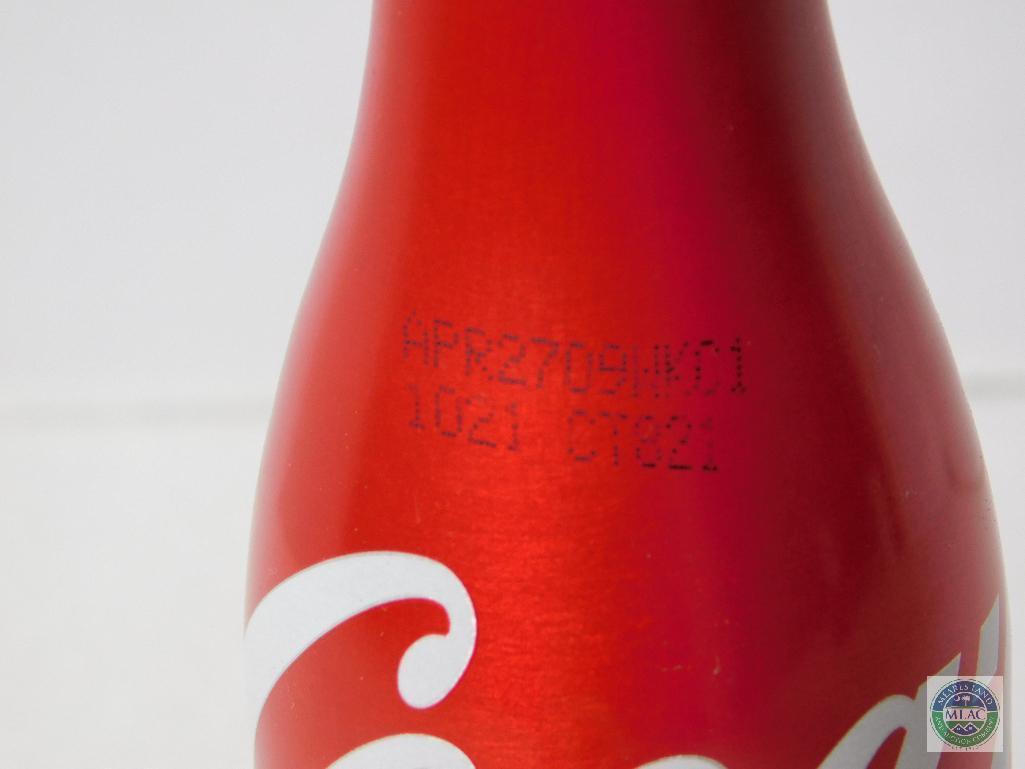 Coca-Cola Metal Bottle Full 8.5 oz