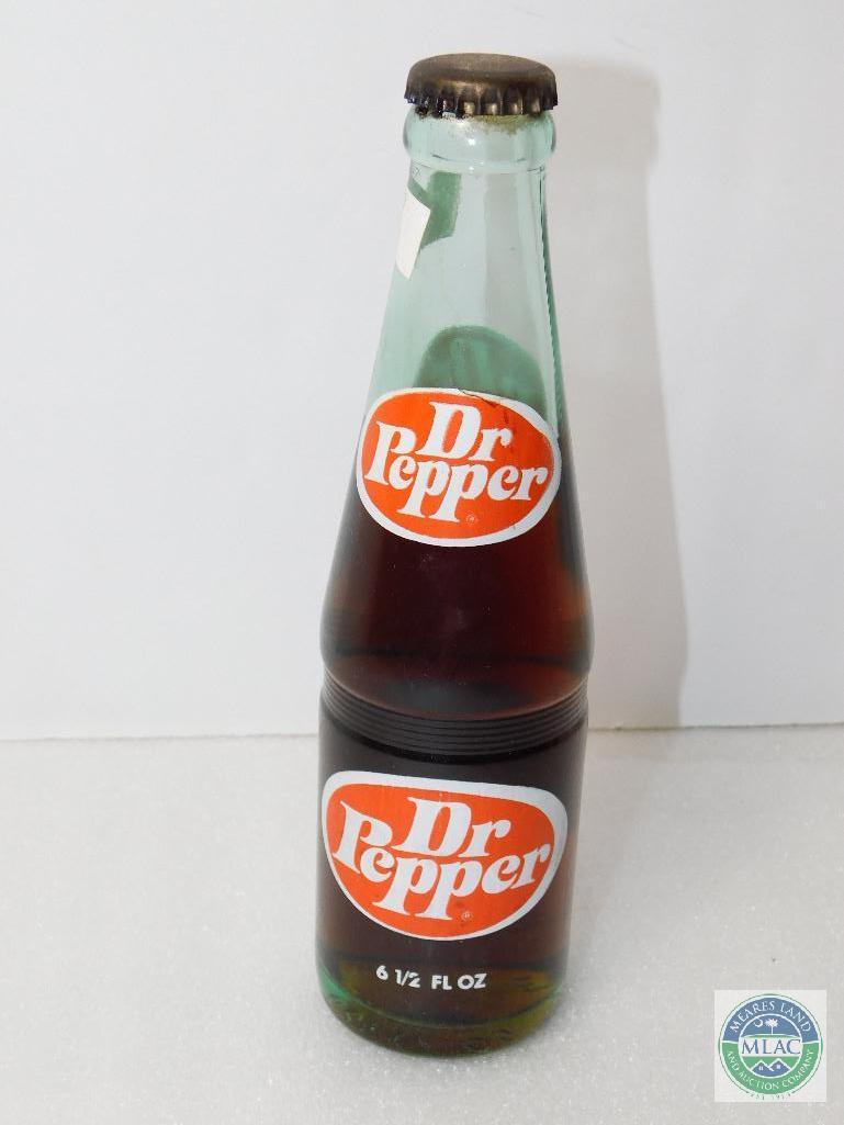 Dr Pepper 6.5 oz Bottle Full