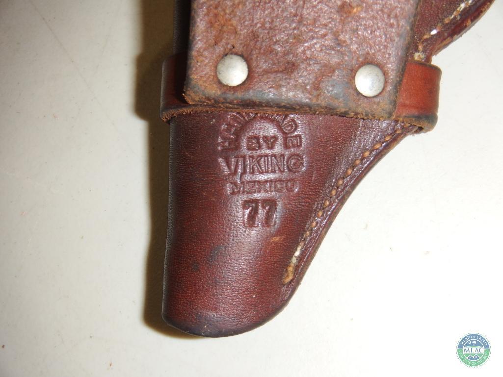 2 vintage holsters, For Bauer and small framed revolver