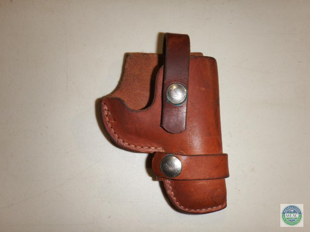 2 vintage holsters, For Bauer and small framed revolver