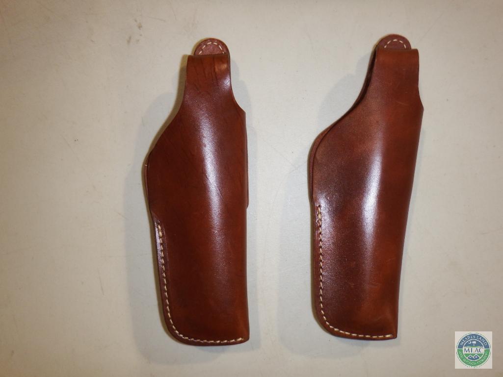 2 leather holsters, fits colt 1911