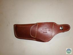 Leather holster, for ruger and similar