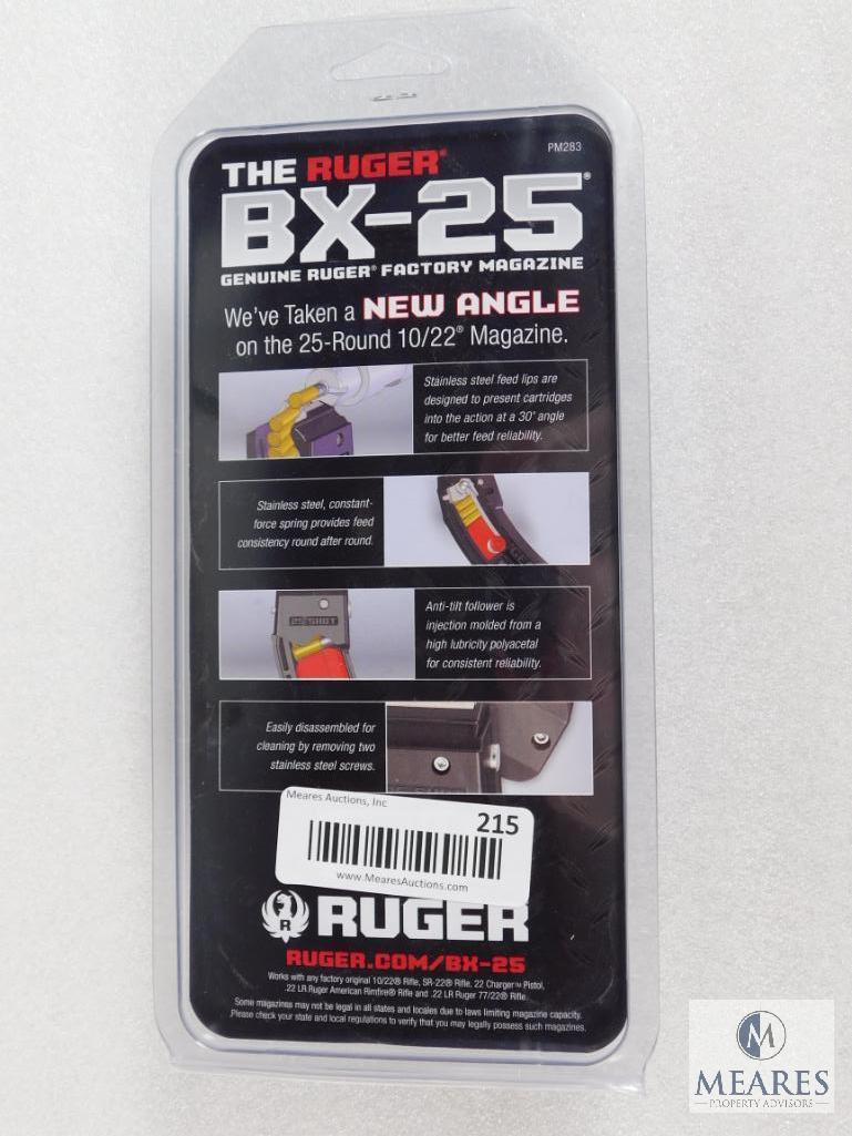New Ruger BX-25 .22 Magazine 25 Round