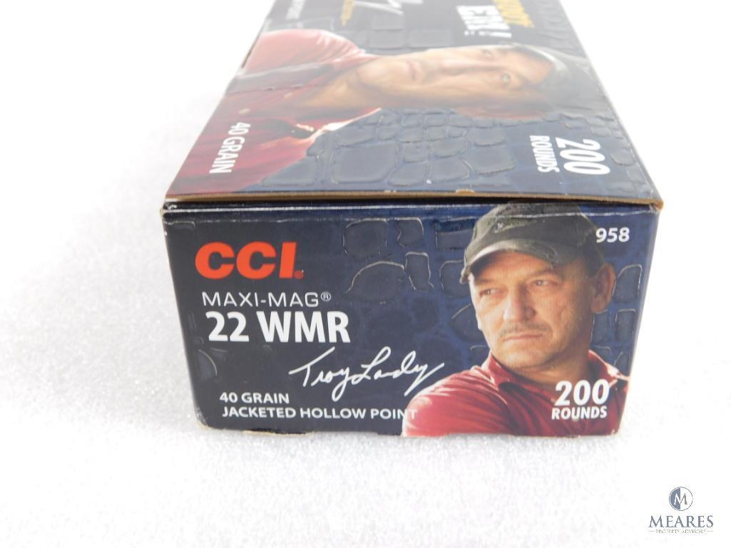 200 Rounds Cci 22 WMR Ammunition