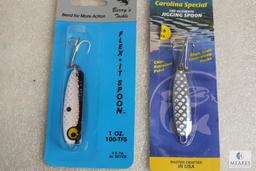 3 new assorted fishing spoons