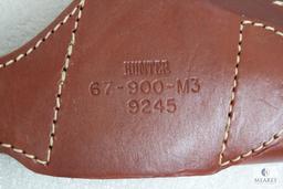 Hunter leather thumb break holster fits Colt 1911 Commander and similar autos