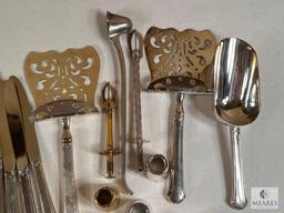 Silverplate Serving and Tableware Lot