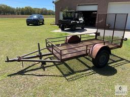 4 x 8 Single Axle Utility Trailer - NO TITLE