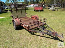 4 x 8 Single Axle Utility Trailer - NO TITLE