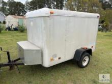 Transport Single-Axle Trailer with Side Storage - NO TITLE