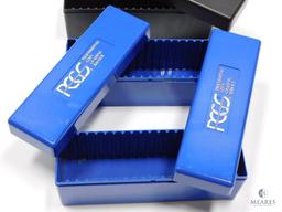 Three PCGS Slab Storage Boxes