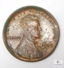 1939 Uncirculated Lincoln Broad Struck Error, Scarcer In Early Years