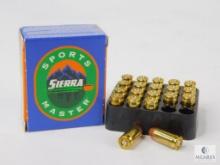 20 Rounds Sierra .380 ACP Self Defense Ammo. 90 Grain Hollow Point