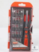 New Birchwood Casey 22 Piece Gunsmith Screwdriver and Bit Set in Hard Case