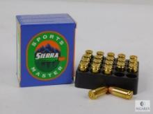 20 Rounds Sierra .40 S&W Self Defense Ammo. 180 Grain Hollow Point