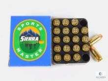 20 Rounds Sierra .380 ACP Self Defense Ammo. 90 Grain Hollow Point