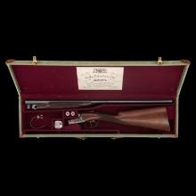 *Westley Richards "Gold Name" 20 Gauge SxS Shotgun in Original Case