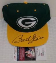 Bart Starr Autographed Signed NFL Football Green Bay Packers Snapback Hat G Cap JSA HOF