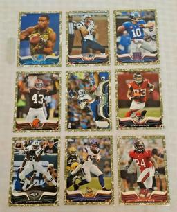 2012 2013 2014 Topps CAMO NFL 131 Card Lot Insert #/399 Rookies Stars Watt Eli Manning