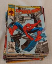 Huge Comic Book Lot All Marvel Comics Mostly 1990s Nice Grades Spider Man Surfer Punisher Fantastic