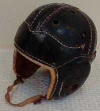 Vintage 1946 Game Used? NFL Leather Football Helmet Jim Jones Lions Large AirLite Rare Brown Large