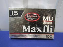 15 New In The Box Maxfli M D Golf Balls