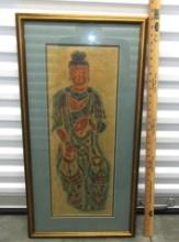 Oriental Framed And Double Matted Print