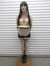 Haunted House Maid Greeter W/ Tray (LOCAL PICK UP ONLY)