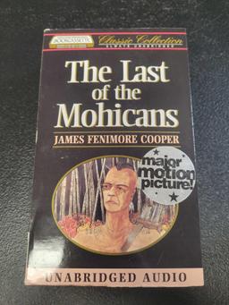 The Last of the Mohicans Cassette Tape $1 STS