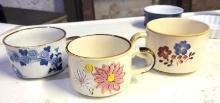 Collection of Stoneware Mugs $2 STS