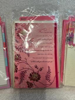 Mothers Day Cards- 3 packs of 4= 12 Total