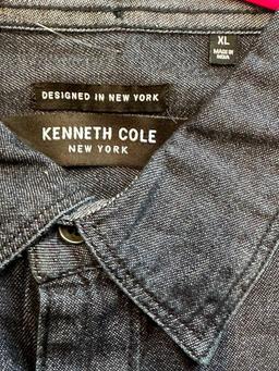 XL Kenneth Cole Denim Top- NEW- Retail $69