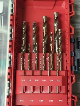 Milwaukee Cobalt Red Helix Drill Bit Set for Drill Drivers (15-Piece), Appears to be New in Open