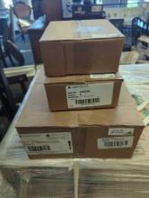 Lot of 3 Boxes to Include 2 Boxes of Amerivent 4" Storm Collars (6 Count per Box) (Model 4ESCHD) and