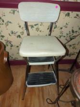 DR - Old Style Costco High Chair/Step Stool, Missing Approximate Dimensions - 34" H x 17" W x 15.5"