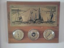 Antique Barometer Plaque $1 STS