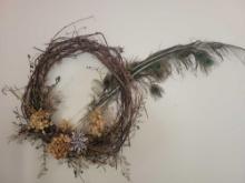 Homemade Wreath $1 STS