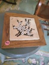 Flower Picture/Coaster $1 STS