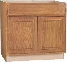 (Has Some Damage) Hampton Bay Hampton 36 in. W x 24 in. D x 34.5 in. H Assembled Base Kitchen