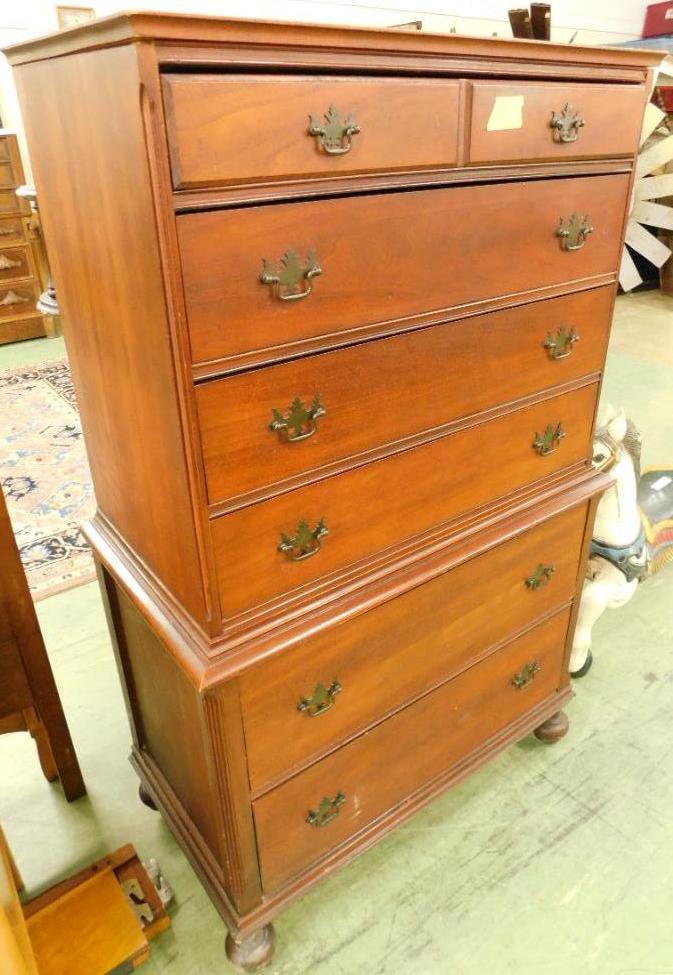 6 Drawer Chest on Chest