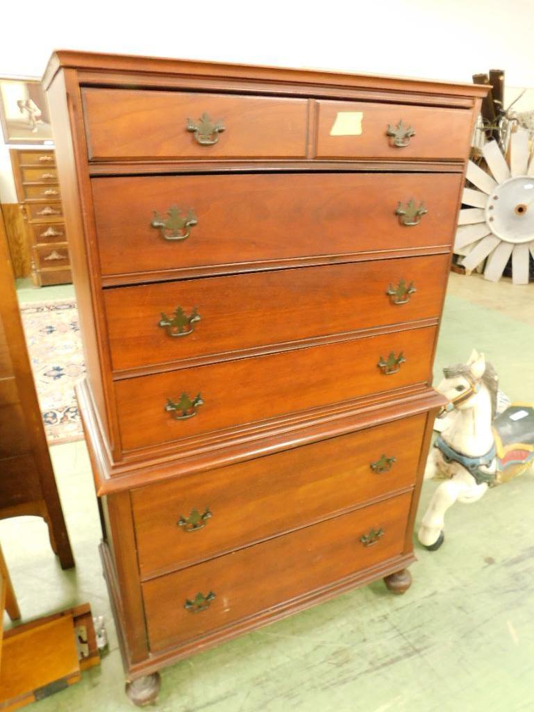 6 Drawer Chest on Chest