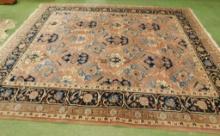 Blue - Beige - Rose Area Rug