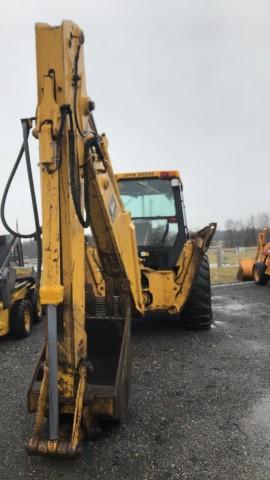 1990 John Deere 710C Loader Backhoe w/ Ext-A-Hoe